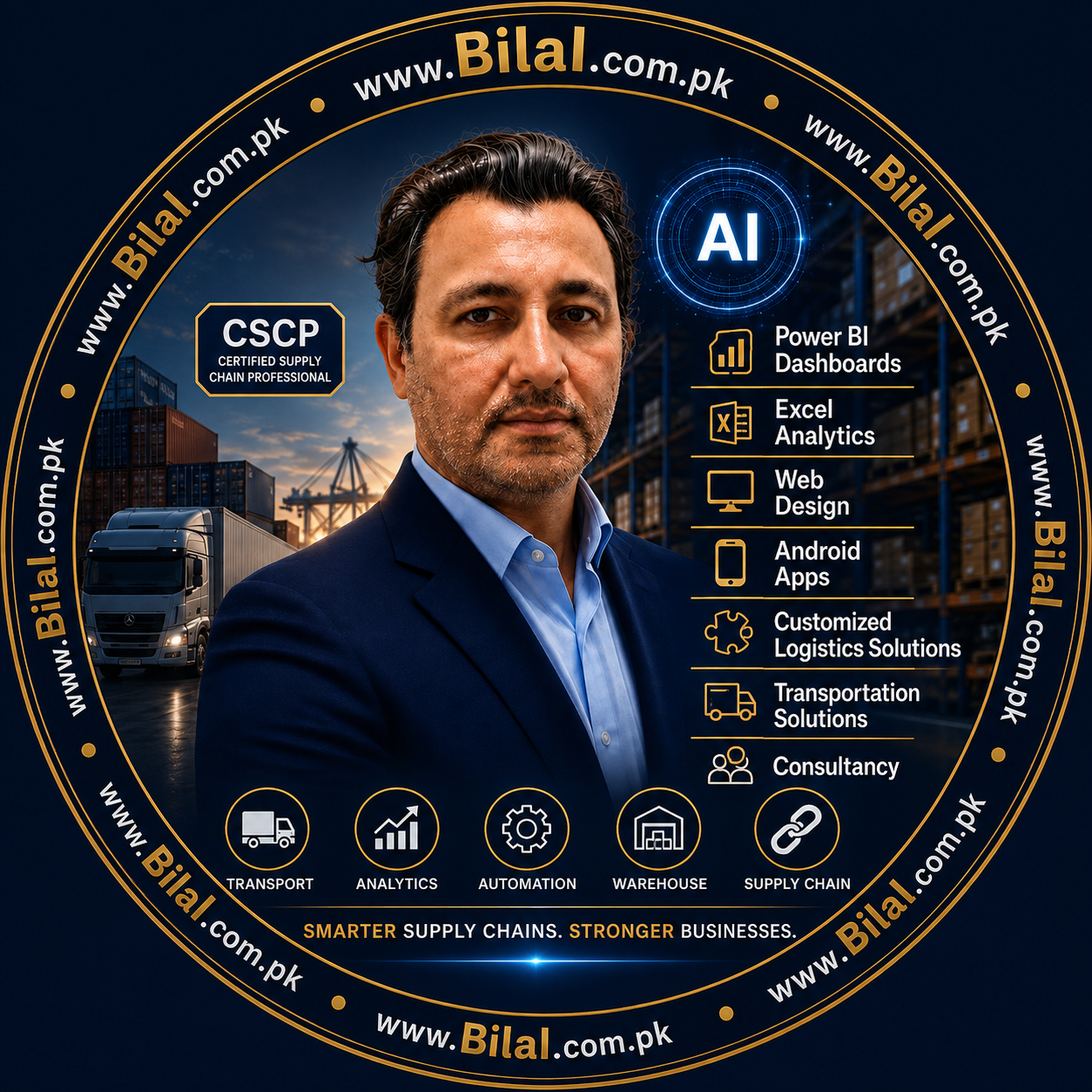 Bilal Akram, CSCP supply chain and Control Tower professional in Jeddah, Saudi Arabia